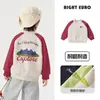 Chaqueta de Béisbol Estilo Europeo para Niños Serie Montaña Otoño 2026 Nuevo Modelo Ropa para Niños Pequeños Primavera y Otoño Top