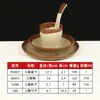 Melamina Retrô Vintage Tigela de Cerâmica Barraca de Rua de Chongqing Tigela para Molho de Mergulho para Fondue Cerâmica Imitando Porcelana Antiga Tigela de Cerâmica Utensílios de Mesa