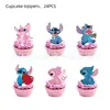 Banderines de Fiesta, Decoraciones Colgantes en Espiral, Decoraciones con Globos, Decoraciones de Papel para Fiesta de Cumpleaños con Temática Azul de Lilo y Stitch
