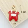 Acessórios DIY Roupas para Boneca Bebê Fofo Crianças Liga Acessórios de Pingente de Gotejamento de Óleo Corda de Cabeça Pingente Chaveiro