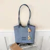 Bolsa Tote de Gran Capacidad para Viajes Diarios para Mujer, Bolso de Hombro de Moda Estilo Coreano, Nuevo Modelo 2026, Bolso Casual Simple de Nicho para Estudiantes Mujeres