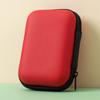 Bolsa para Fones de Ouvido Eva Bolsa Portátil para Armazenamento de Câmera de Dados Caixa de Armazenamento para Carregador de Fone de Ouvido Bluetooth Bolsa para HD Móvel
