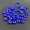 Ágata de cristal natural ábaco de gran apertura cuentas 5 * 10 mm pulsera tejida a mano DIY cuentas espaciadoras