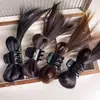 Pinza para el Cabello de Moda con Diseño de Plumero para Mujer, Nuevo Estilo 2024, Pinza de Garra Falsa para Moño de Cabello para la Parte Posterior de la Cabeza, Accesorio para el Cabello