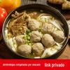 Bolas congeladas atacado Bolas de carne bovina Chaoshan bolas de peixe ovas de peixinho dourado 2,50kg ingredientes congelados para hot pot em estoque ovas