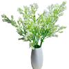 Aliento de Bebé Artificial Plástico Suave al Tacto de 3 Puntas Decoración de Boda Ramo al por Mayor Ramo de Flores Artificiales