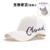 Gorra de Béisbol Abierta de Gran Circunferencia de Cabeza para Mujer, Adecuada para Correr al Aire Libre, Puede Sostener una Cola de Caballo Alta, Protección Solar y Hace que la Cara Parezca Más Pequeña