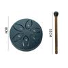 Mini tambor etéreo de metal de 3 pulgadas y 6 tonos, venta al por mayor transfronteriza, instrumento de percusión sin preocupaciones, tambor hueco, instrumento musical para niños, tambor de lengüeta de acero