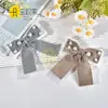 Lazo de cinta de encaje de perlas de pata de gallo vintage, accesorios escolares, caja de regalo para ropa infantil, materiales decorativos DIY hechos a mano