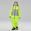 Conjunto de Traje de Esquí para Niños y Niñas Invierno Exterior Impermeable Cálido Engrosado Tabla Única y Tabla Doble Traje de Esquí para Niños