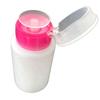 Frasco Vazio para Arte de Unhas 160ml Removedor de Esmalte Removedor de Esmalte Limpador de Gel Removedor de Maquiagem com Tampa Frasco Absorvente