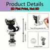 Pingente Fofo de Mochila Nova da Amazon ou Encantador Acrílico Plano Mola Chaveiro para Retrovisor de Carro Animal