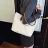 Bolso Grande Casual Elegante de Moda para Mujer 2025 Nuevo Bolso de Hombro Retro de Moda Bolso Tote de Gran Capacidad con Personalidad para el Trabajo
