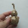 Accesorios para el Hogar de Calabaza Madera de Durazno Hebilla Segura Jade Blanco Natural Cobre Calabaza Campana de Cobre Espejo Bagua Adornos para el Hogar