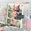 Álbum de Tarjetas de Hojas Sueltas de Cuero A5 Aniya Bolígrafo Cuaderno de Mano de Cuero Dibujos Animados Álbum de Almacenamiento de Fotos de Tarjetas Pequeñas de Alto Valor