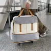 Bolsa de Viaje de Gran Capacidad con Ruedas Universales para Mujer, Portátil para Viajes de Corta Distancia, Bolsa Ligera con Ruedas para Equipaje de Mano