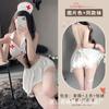 Lin Linting - Ropa interior sexy, uniforme de enfermera, juego de rol, tentación, puro deseo, talla grande, pasión, libre, 2663