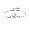 Pulseira Estrela do Pequeno Príncipe Simples de Alta Qualidade Pulseira Flor de Pedra da Lua Fashion Versátil Criativa Desenho Animado