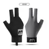 Guantes de Billar de Medio Dedo para Hombres y Mujeres, Nuevo Estilo de Verano, Transpirables, Frescos, de Malla, Antideslizantes, Suaves, Cómodos, Ligeros, Lisos, Guantes sin Dedos