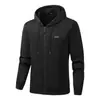 Nueva sudadera con capucha, de manga larga, cálida, deportiva, casual, con calefacción eléctrica, para uso transfronterizo, en stock
