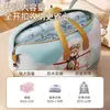 Bolsa de almacenamiento portátil de oso de dibujos animados, bolsa para edredón de viaje, bolsa de embalaje de equipaje de gran capacidad para viajes de negocios y mudanzas