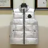 Chaleco Brillante Europeo Transfronterizo Lavable para Hombre de Algodón Plumón con Cuello Vertical Talla Grande Casual Chaleco Superior Combinable