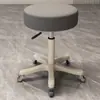 Salão de Beleza Barbeiro Banqueta Cabelereiro Manicure Maquiador Banqueta de Trabalho Grande Roda Cadeira para Casa Giratória de Maquiagem