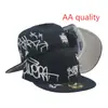 2026 Nueva Gorra de Béisbol de Equipo de Liga de Comercio Exterior Transfronterizo Más Vendida con Patrón Aa, Visera Plana, Gorra de Visera Plana de Talla Moderna