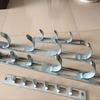 Fabricante de sujetadores de gancho de cable de hierro plano galvanizado con punzonado en frío Q235
