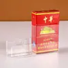 Etiqueta transparente para precio de supermercado, set de modelo de cigarrillo, caja de precio de cigarrillo, etiqueta de precio de cigarrillo, caja pequeña de etiqueta de cigarrillo