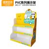 Caixa Promocional de Papel para Desktop Rack de Exibição de PVC Rack de Exibição de Lanches Alimentícios Exibição de Pilha de Papel para Supermercado Rack de Exibição de Placa Chevron Customização