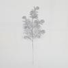 38cm Fênix Voadora folha planta de simulação árvore de Natal arranjo de flores decoração de plástico Pó de glitter de Natal caixa de presente de casamento