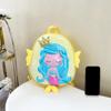 Mochila escolar de dibujos animados para jardín de infantes, nueva para niños y niñas de 2 a 5 años, linda mochila de cáscara de huevo de sirena