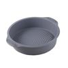 Molde redondo de silicona para pastel chiffon, herramientas para hornear a alta temperatura, antiadherente, para horno, para hornear, para horno microondas 4