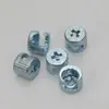 Galvanização Ecológica 12*9.5 Fivela de Fecho Mini Sólida de Alta Densidade Conector Três em Um Fixador Dois em Um Móveis Uso Doméstico