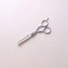 Set de Tijeras de Peluquería de Acero Inoxidable, Tijeras Planas y Tijeras Entresacadoras, Herramientas para Salón de Belleza para Cortar Flequillos y Adelgazar el Cabello, Compra al por Mayor para Tiendas