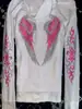 Moletom com Capuz Feminino Y2K Harajuku Retrô Hot Diamond Slim com Zíper Outono e Inverno 2025 Estilo Ins Transfronteiriço Moda Nicho