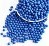Cuentas Acrílicas Hechas a Mano 6mm-16mm Agujero Recto Color Sólido Bolas Redondas Accesorios Coloridos para DIY