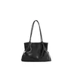 Bolso Tote de Cuero Suave de Alta Gama Vintage de Gran Capacidad para Mujer, Nuevo Otoño 2026 Versátil Bolso de Hombro/Axila para Viajes Diarios