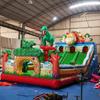 Mercado noturno ao ar livre, barraca de shopping, evento, trampolim inflável, castelo, escorregador interno, castelo travesso, brinquedos infantis