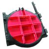 Acero para aguas residuales manual hierro fundido incrustado canal de cobre grúa plano cuadrado redondo arco linterna puerta integrada