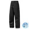 Pantalones Casuales para Hombre con Forro Polar, Gruesos y Cálidos de Invierno, Estilo Coreano, Talla Grande, Rectos, Joggers