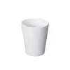 Taza de Agua con Asa para Vajilla de Melamina Blanca A5 Taza Comercial Imitación Porcelana Taza de Té para Restaurante Hotel Taza de Plástico Creativa
