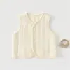 Chaleco para Bebé para Otoño e Invierno para Ropa Exterior, Pinza Pony para Bebé Recién Nacido, Chaleco Infantil Tipo A de Algodón Fino para Primavera y Otoño, Ropa Interior Cálida