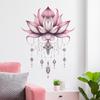 Nuevo candelabro de cristal de loto creativo FX-E310 decoración colgante dormitorio estudio sala de estar embellecedor del hogar pegatina de pared