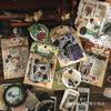 Una vez una serie de Infeel.me y bolsas de material de papel arte retro DIY cuenta de mano decoración pegatinas 4