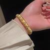 Pulseira de Zircônia Estilo Metal Retro Europeu e Americano para Mulheres 2026 Novo Modelo Luxo Leve Nicho Exquisite Pulseira Joia de Alto Valor