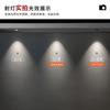 Foco empotrable COB antideslumbrante oculto profundo para el hogar, sala de estar, luz descendente LED de espectro completo, iluminación de pared para lavado de colinas sin anfitrión