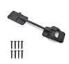 Stock Listo Accesorios para RV 6 Pestillos de Plástico para Puertas Ganchos para Puertas para Puertas Exteriores con 8 Tornillos