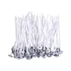 Mechas para Velas Transfronterizas Paquete de 50 para Decoración de Ambiente Materias Primas para Velas DIY Venta al por Mayor Mechas para Velas de Mantequilla Tejidas Estrechamente